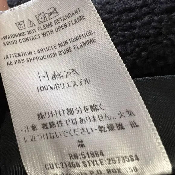 Patagonia Men's Synchilla Marsupial Pullover 1/2 Zip Black Fleece Sweater M - Picture 13 of 15